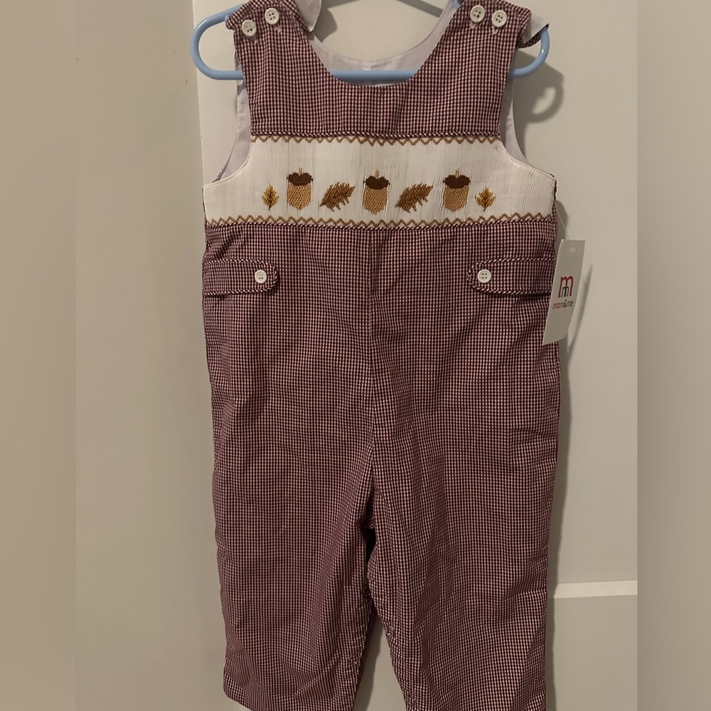 Smocked acorn Longall